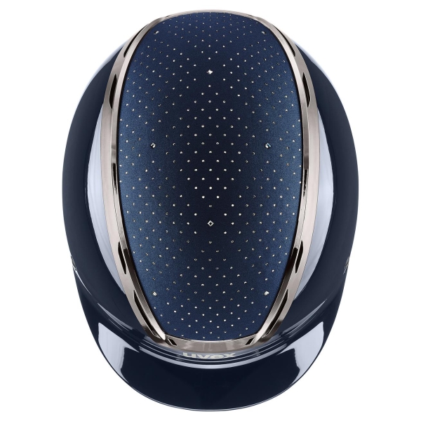 Kask jeździecki exxeed GLOW navy Uvex